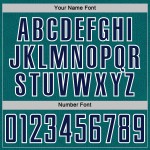 Custom Geometric Teal Jersey Navy-White Soccer Sports Shape Sublimation Uniform Custom Geometric Teal Jersey Navy-White Soccer Sports Shape Sublimation Uniform