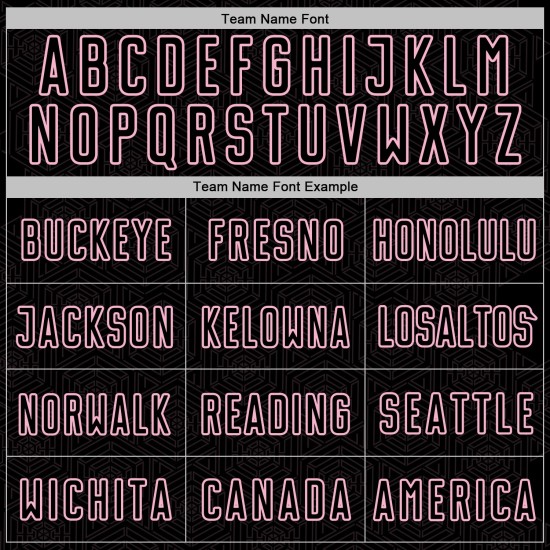 Soccer Sports Light Jersey Sublimation Custom Shape Geometric Pink Black Uniform Soccer Sports Light Jersey Sublimation Custom Shape Geometric Pink Black Uniform