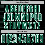 Black Jersey Sports Kelly Soccer Sublimation Custom Green-White Uniform Lightning Black Jersey Sports Kelly Soccer Sublimation Custom Green-White Uniform Lightning