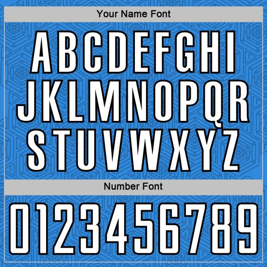 Sports Shape White-Black Sublimation Uniform Jersey Soccer Blue Powder Geometric Custom Sports Shape White-Black Sublimation Uniform Jersey Soccer Blue Powder Geometric Custom