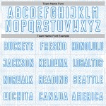 Soccer Jersey Shape Sublimation White Custom Sports Blue Geometric Uniform Powder Soccer Jersey Shape Sublimation White Custom Sports Blue Geometric Uniform Powder